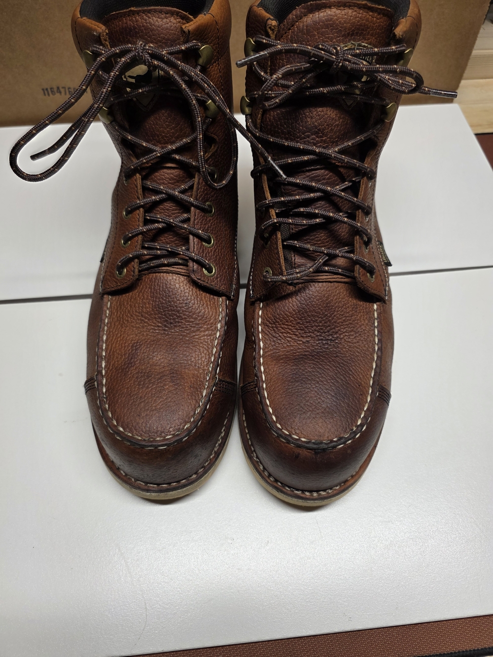 Irish Setter Wingshooter Moc Safety Toe Boots Men's 13 Wide (2E) - Picture 5 of 11